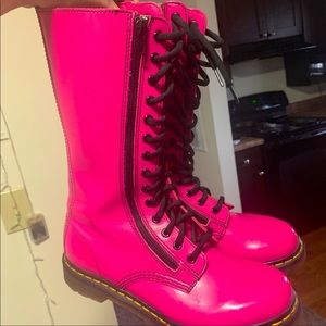 Doc martens(UK) hot pink size 9